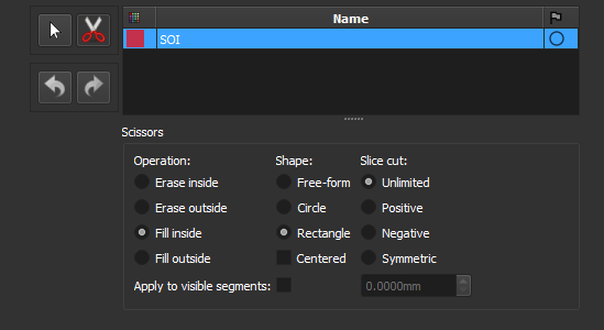 Define the Segment of Interest